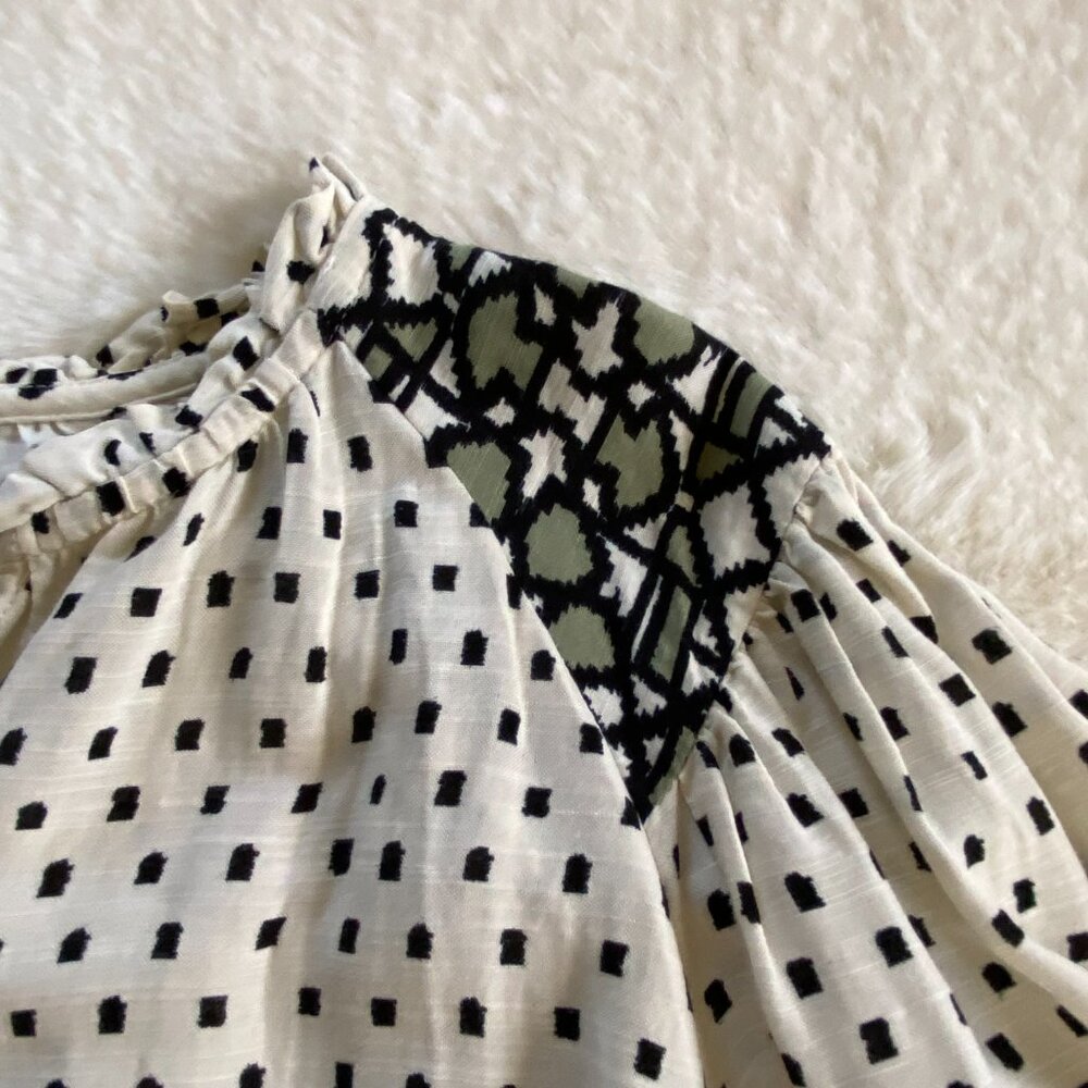 Knox Rose Peasant Bohemian Dress with Pockets size M New w/Tags - Picture 7 of 14